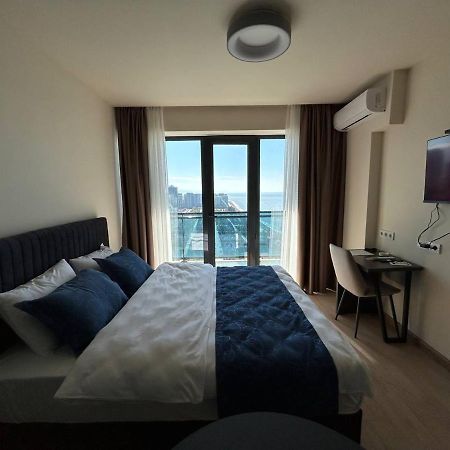 Студия С Потрясающим Видом На Море В Orbi Beach Tower バトゥーミ エクステリア 写真