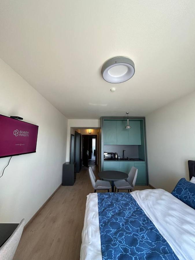 Студия С Потрясающим Видом На Море В Orbi Beach Tower バトゥーミ エクステリア 写真